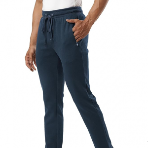 Men Midrise Straight Fit Cotton Track Pant